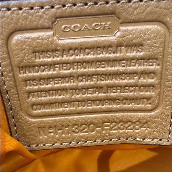 Coach Brown Leather Tote Bag - Picture 11 of 11